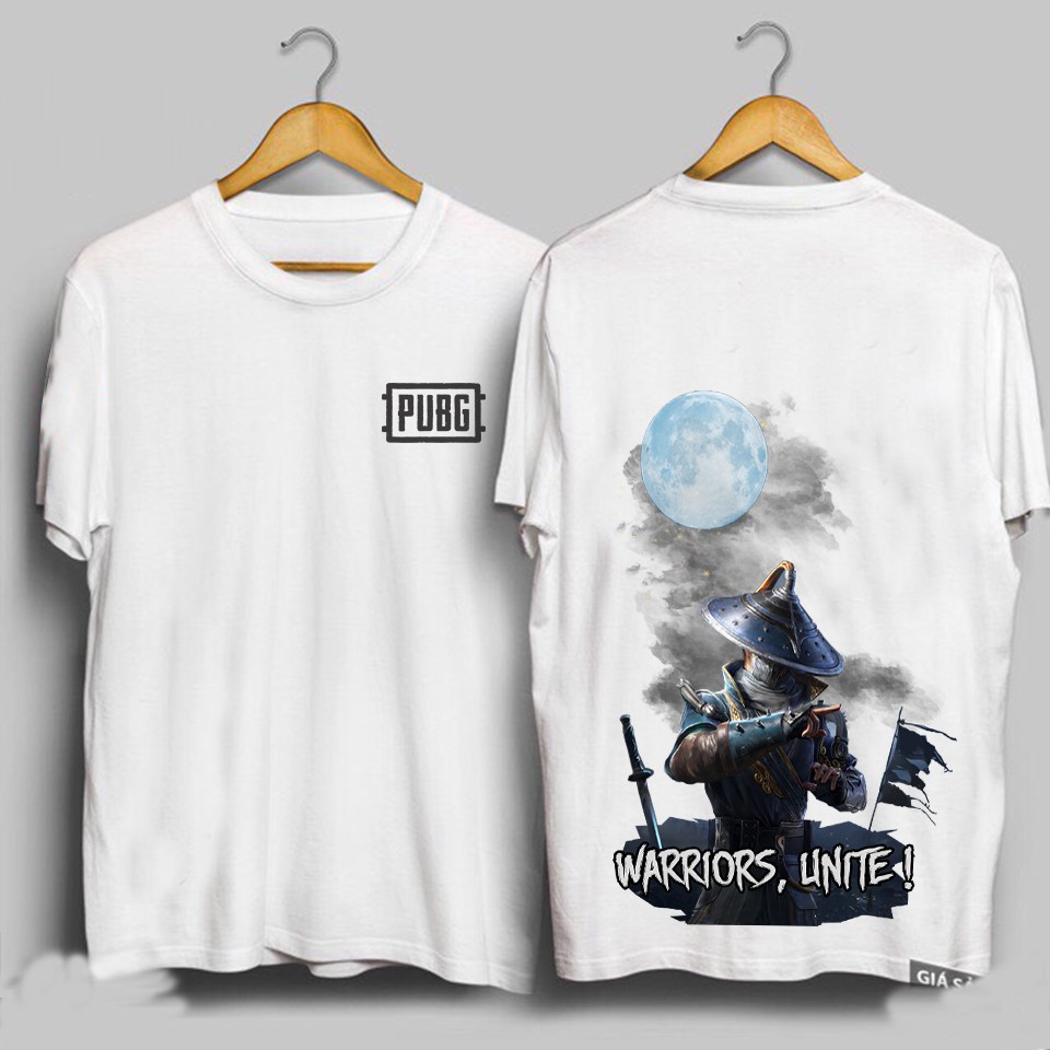 Áo phông pubg phiên bản warrior unite cực độc | áo thun pubg tshirt pubg5