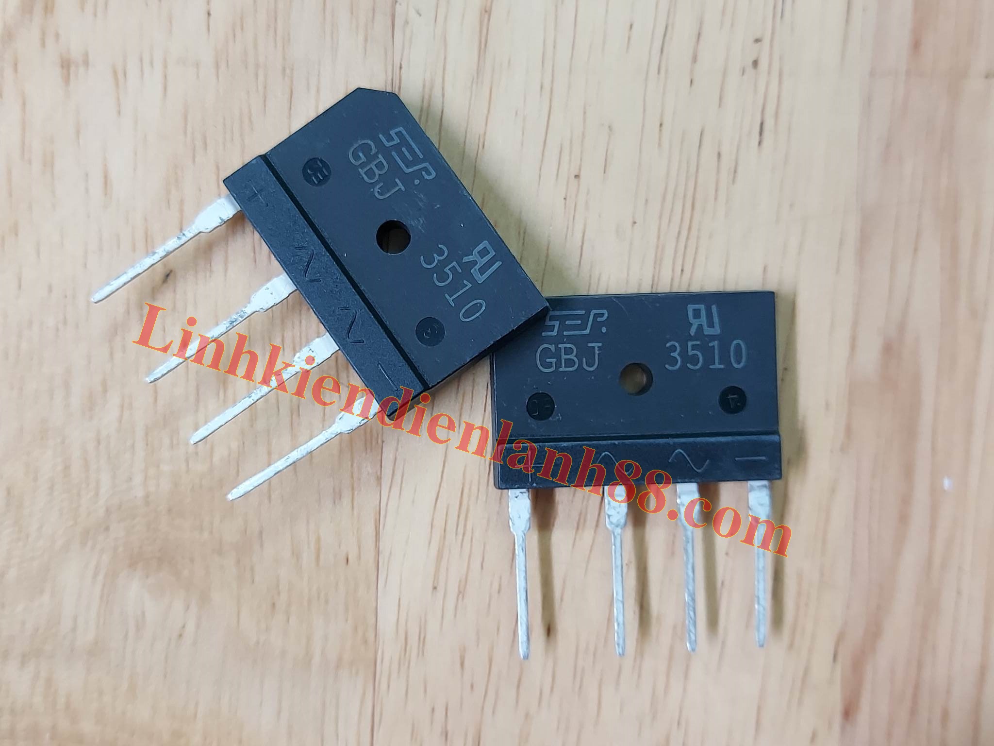 Cầu Diode GBJ3510 35A 1000V Mới (có thể thay thế KBJ3510 , GBJ2510 ..)
