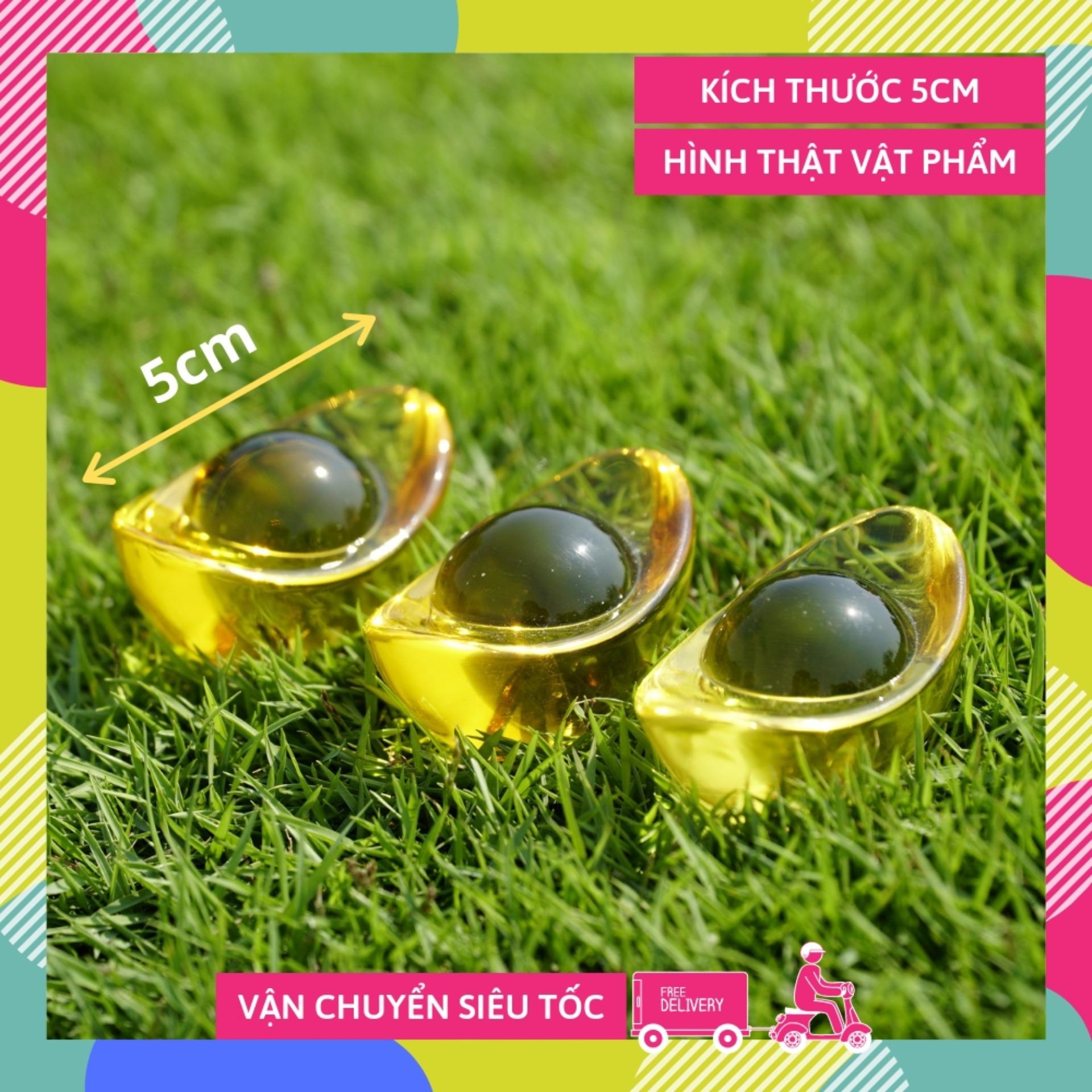 Thỏi vàng Thần Tài KIM NGUYÊN BẢO giàu có - Cỡ Trung 5x3x2.5cm
