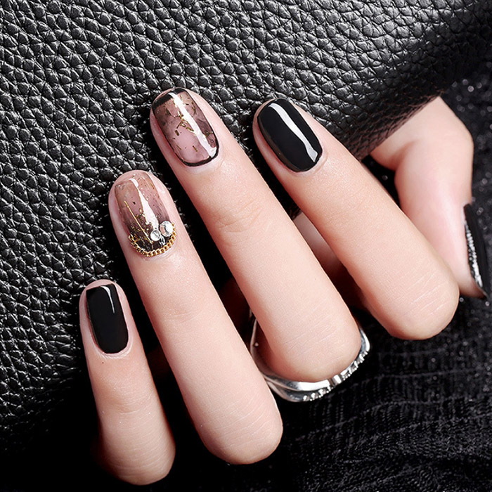 [HCM]Sơn gel AS Trắng - Đen (cần hơ đèn)