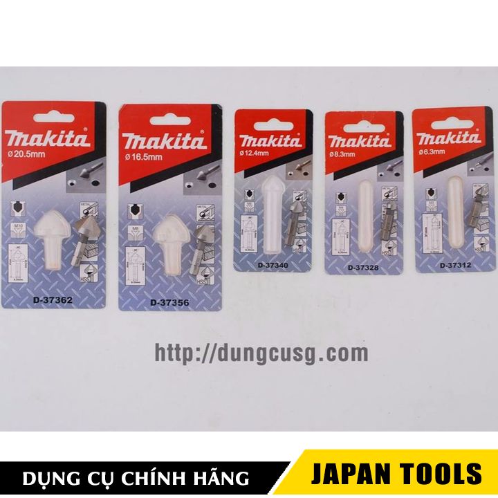 Mũi khoan rộng lỗ/mũi lã/mũi doa 6.3x31mm makita d-37312 | japan tools