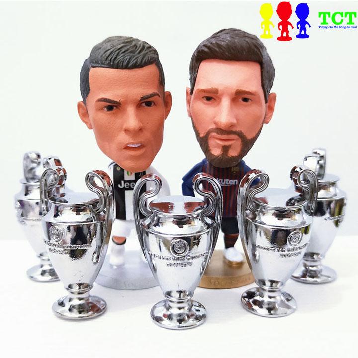 Móc cup chìa khóa C1 trang trí tượng cầu thủ