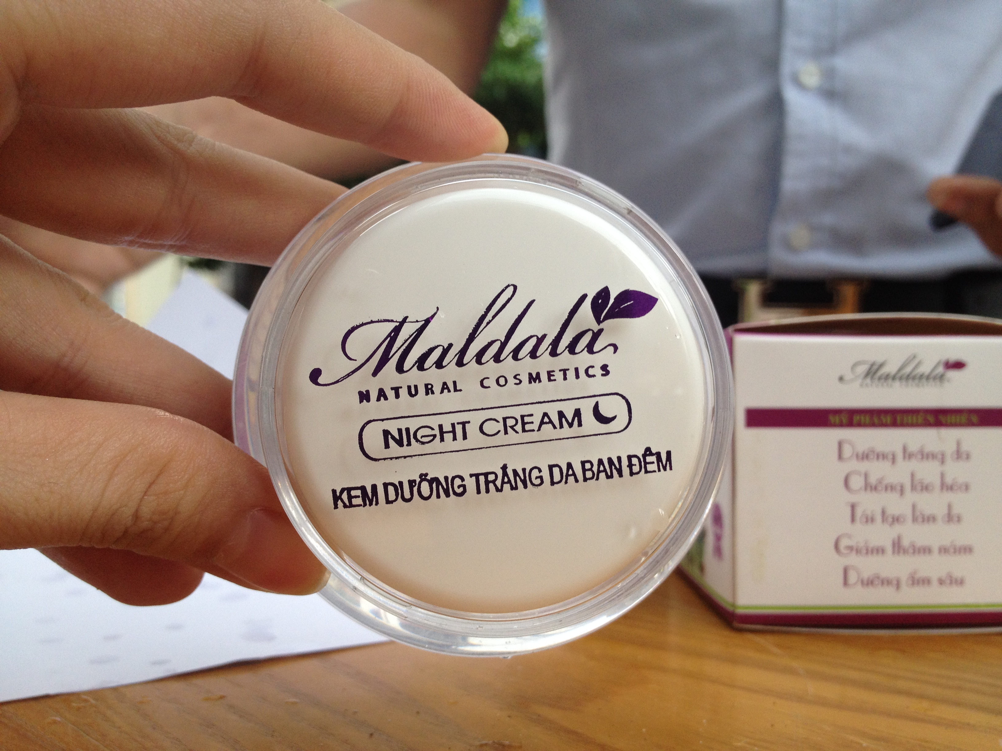 Kem dưỡng trắng da Maldala ban ngày 20g
