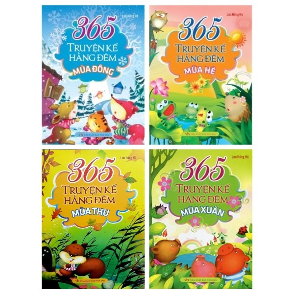Sách Combo 365 Chuyện Kể Hằng Đêm (Bộ 4 Cuốn) - Mhbooks