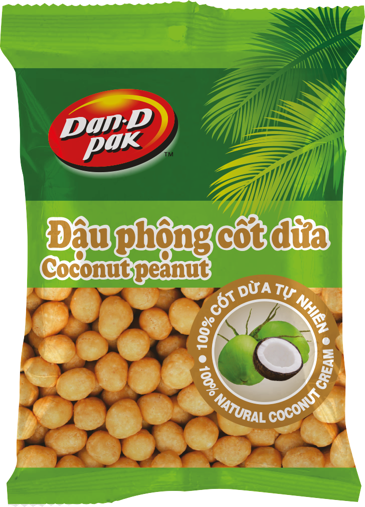 [Rẻ vô địch] Đậu Phộng Cốt Dừa 170gr Dan D Pak