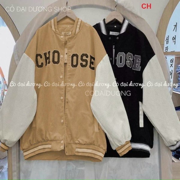 ÁO KHOÁC BOMBER NHUNG OSE CH88
