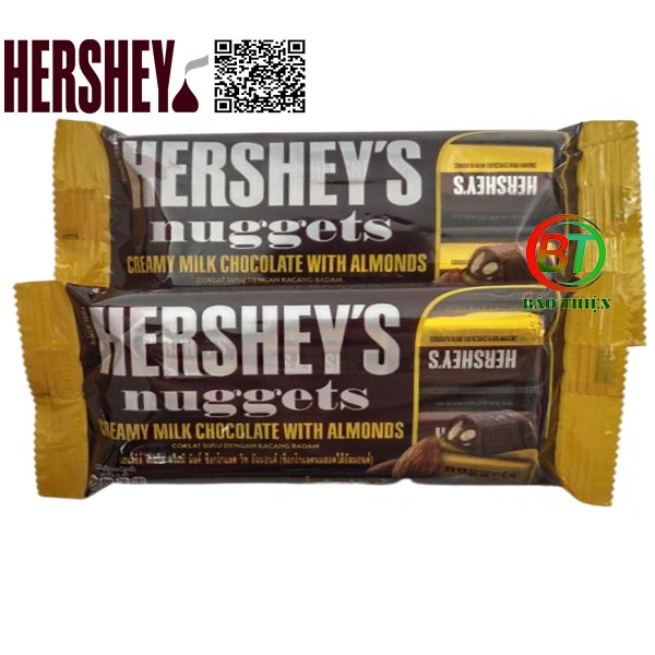 Sô cô la Hershey' Nuggets thanh 56g