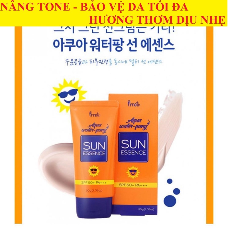 Hè 2020! Kem chống nắng PRRETI AQUA WATER-PANG HÀN QUỐC duy trì độ ẩm, tạo màng ngăn tia tử ngoại bảo vệ an toàn tuyêt đối cho làn da của bạn