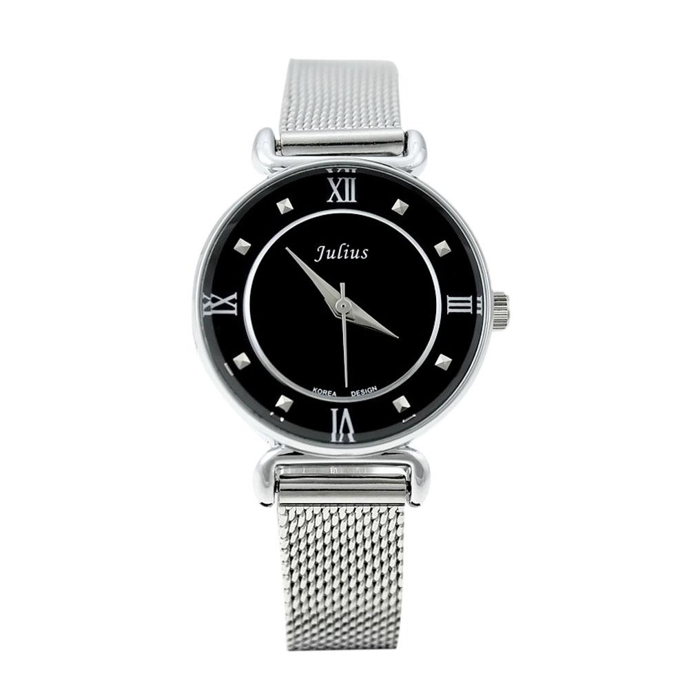 Đồng hồ nữ Julius Hàn Quốc JA-728 dây thép