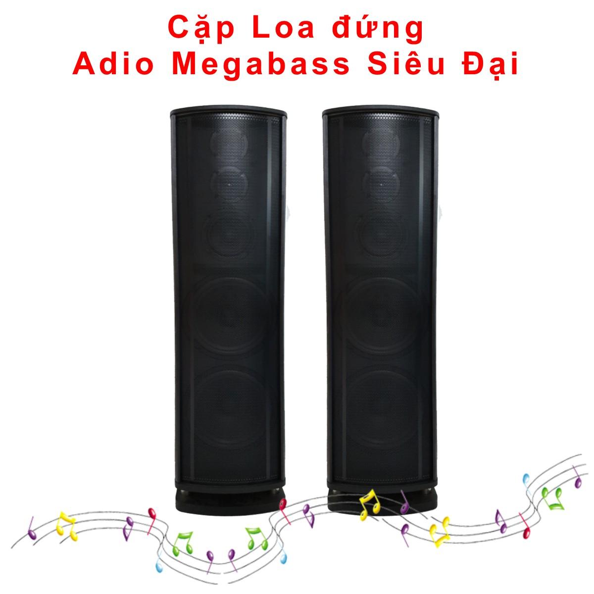 Cặp Loa đứng Audio Mega bass siêu đại