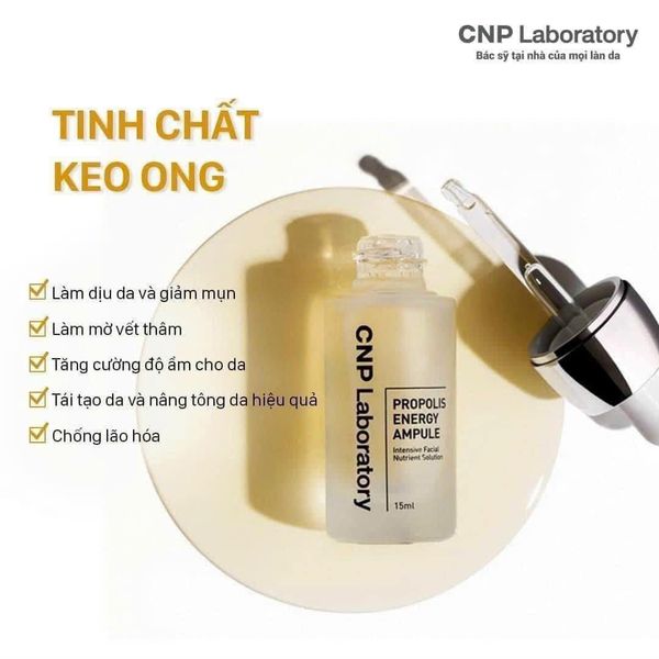 [30ml unbox] Tinh chất Keo ong CNP Laboratory Propolis Energy Ampule