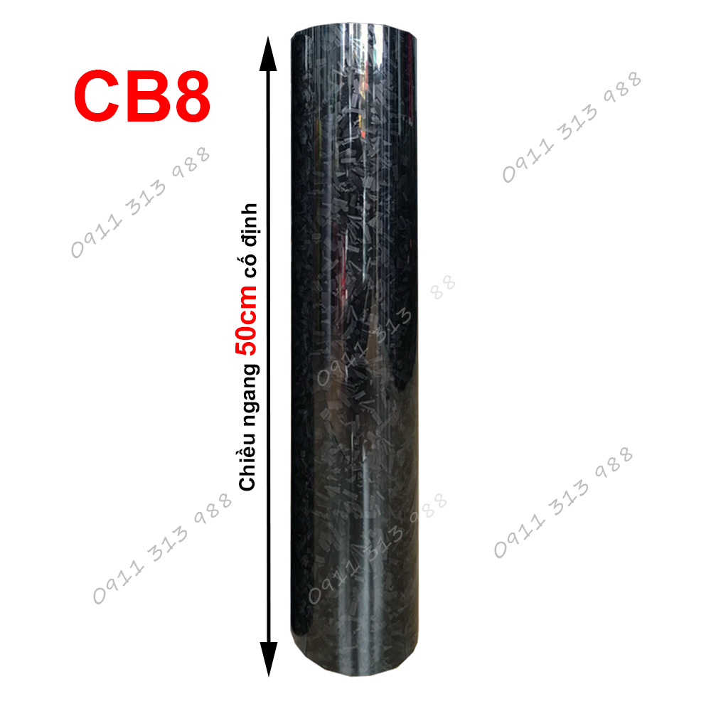 Decal carbon PET cao cấp khổ 50cm