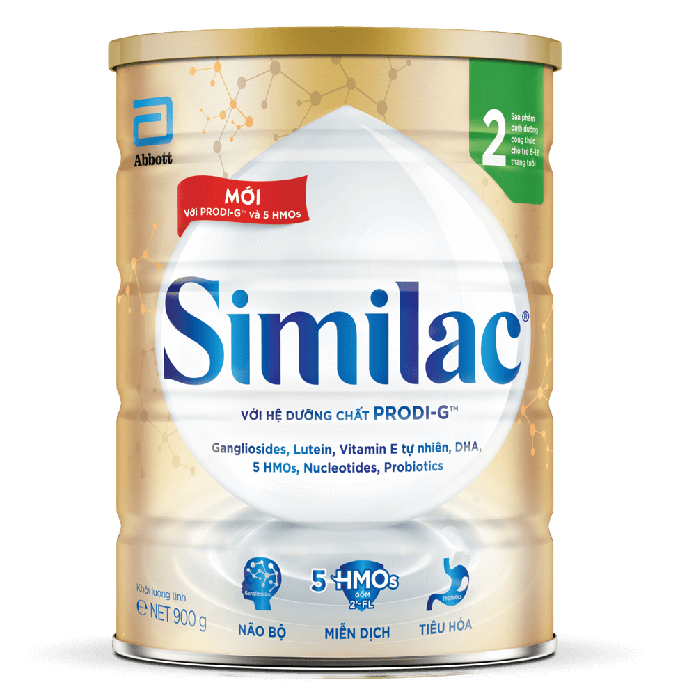 [Date 11.2024] Sữa bột Similac 5G lon số 2 Lon 900g
