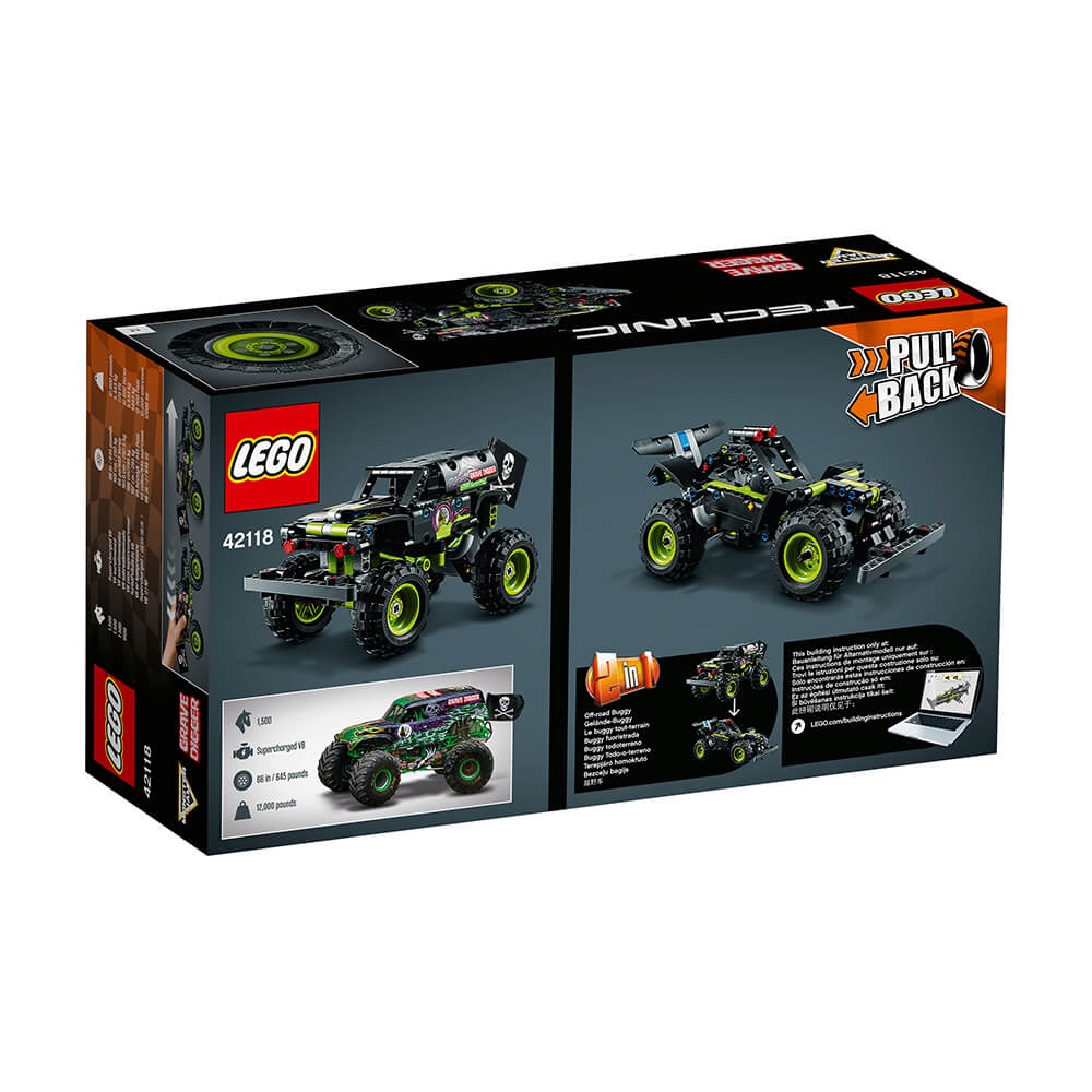 Đồ Chơi Lắp Ráp - LEGO TECHNIC 42118 Chiến Xe Monster Jam Grave Digger ( 212 Chi tiết)