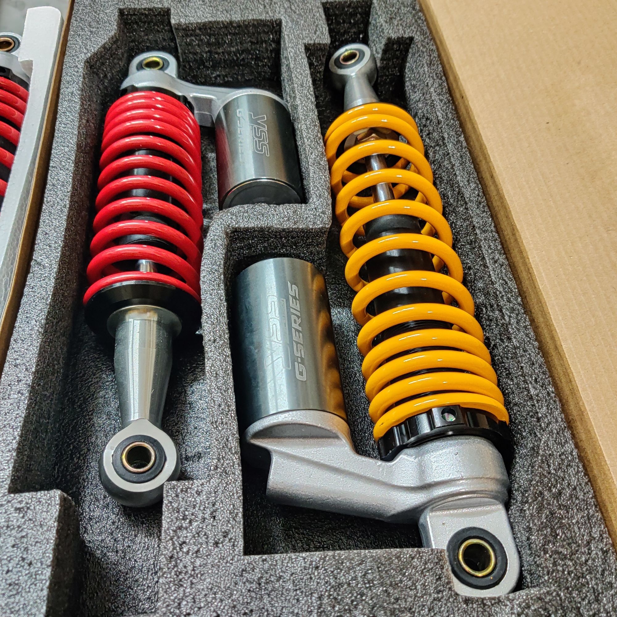 [HCM]Phuộc YSS tem khắc CNC bình dầu gắn Dr Wave Sirius Jupiter Future Win Elegant Axelo Cup