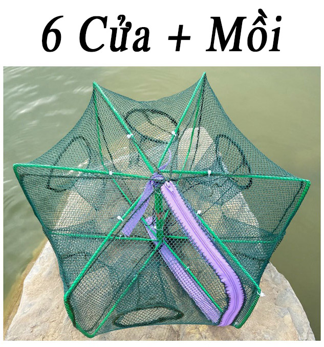 Lồng Bát Giác 8 Cửa Siêu bắt cá