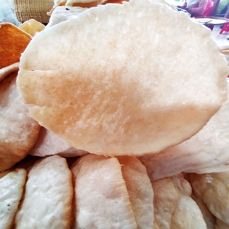 50 Cái Bánh Phồng Nếp Nước Cốt Dừa Chưa Nướng