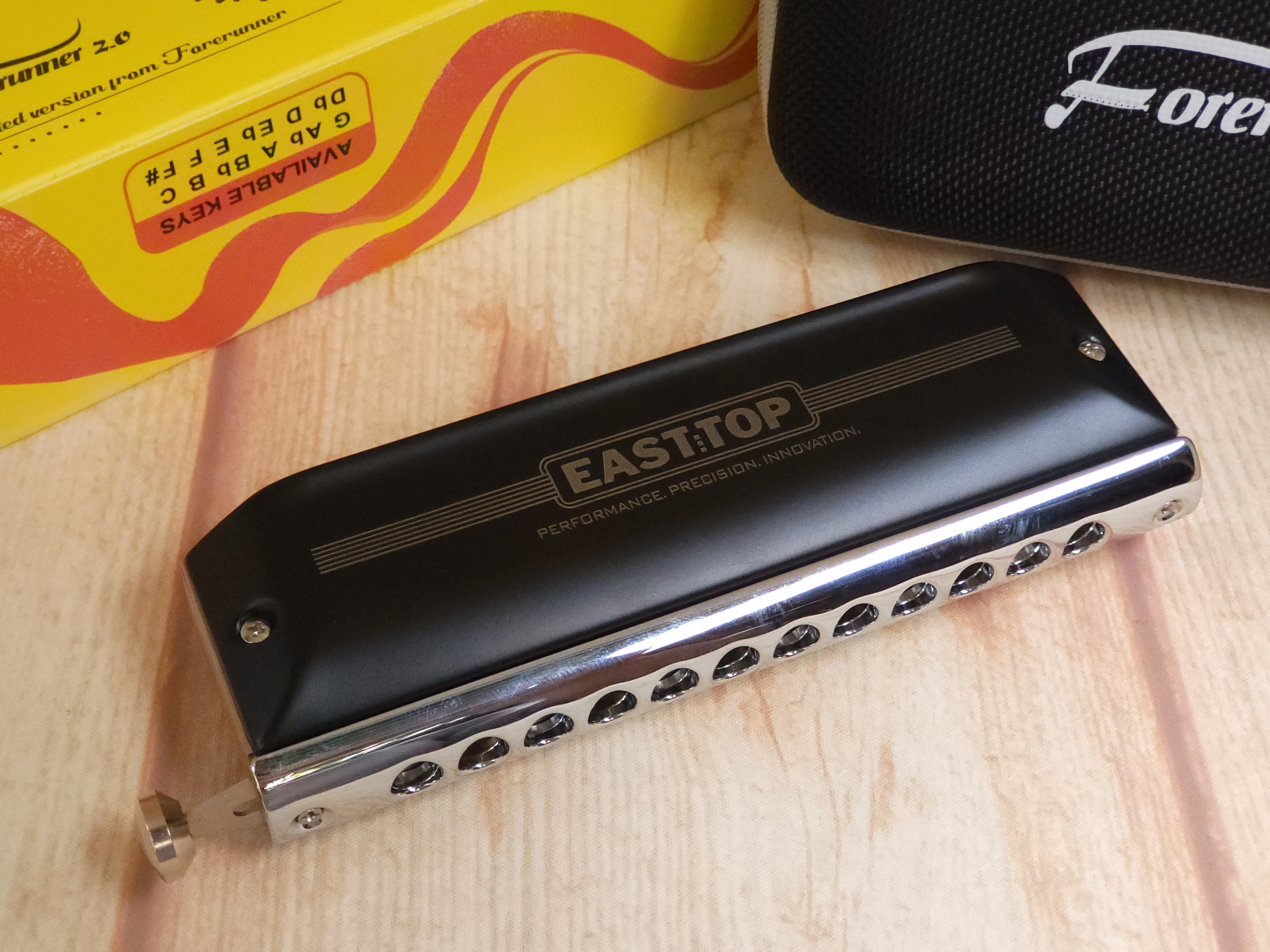 Kèn harmonica chromatic Easttop Forerunner 2.0 No Valves
