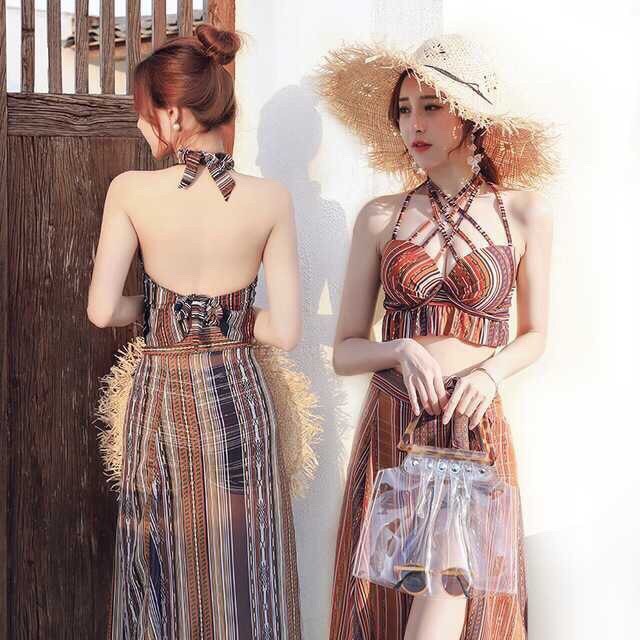 bộ bơi thổ cẩm xinh