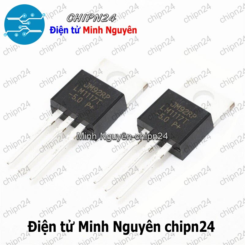 [2 con] (DIP) IC LM1117T-5.0 TO-220 (LM1117 LM1117-5.0 5V) - HH004461