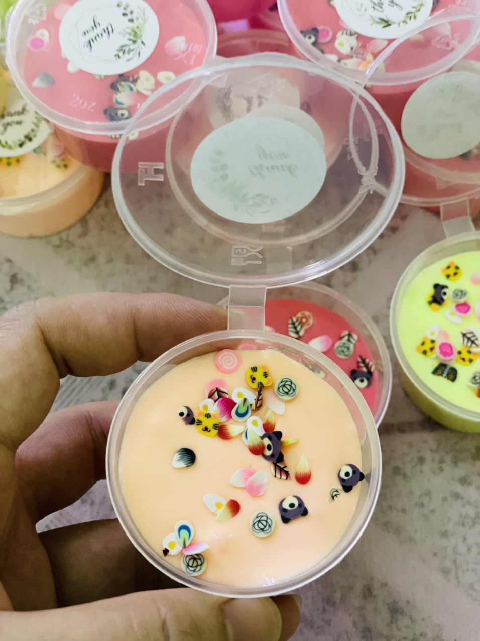 Hộp Slime Bơ Dẻo Mềm Thơm 30g
