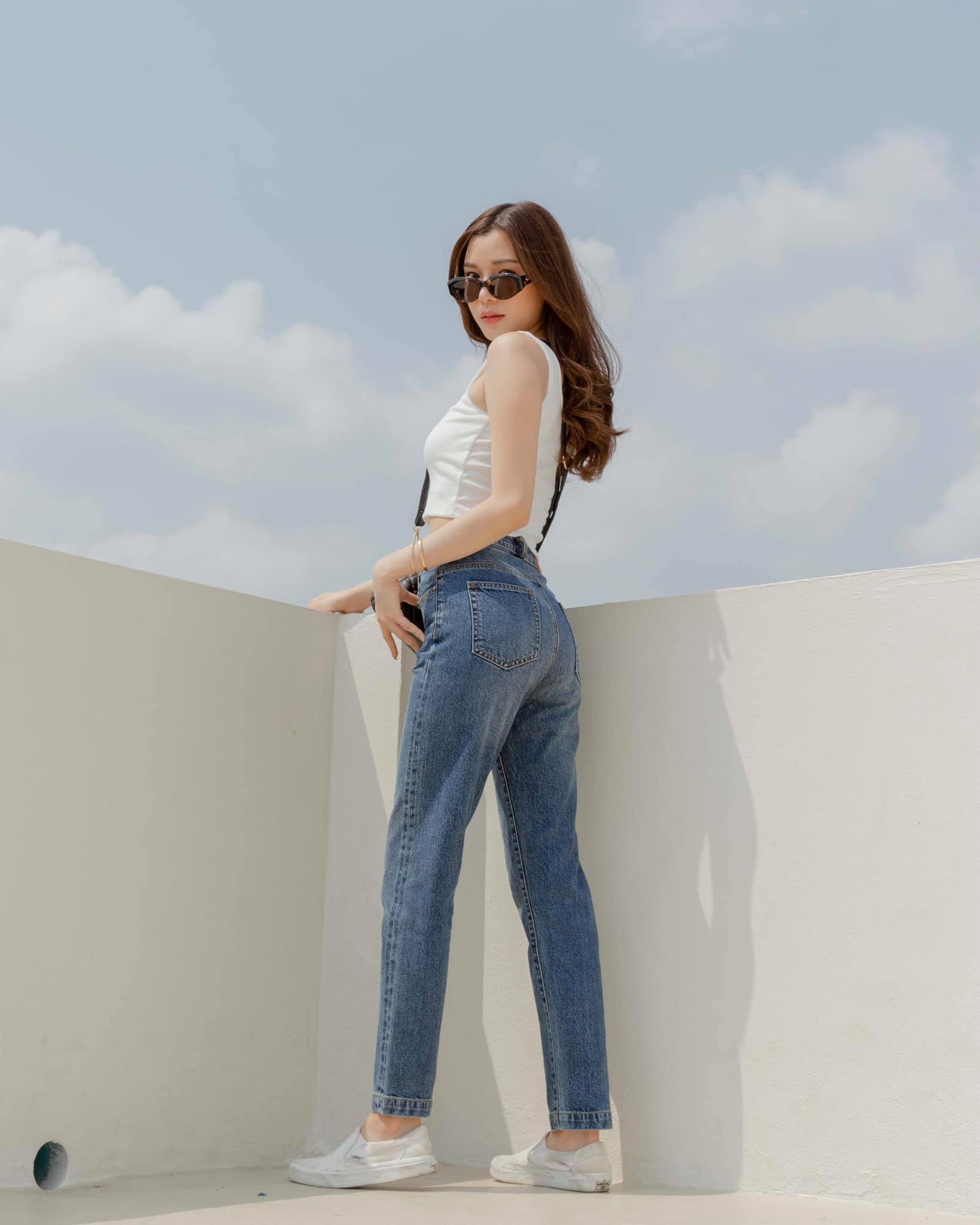 Ligam - quần jeans ống đứng straight jeans
