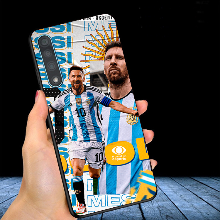 Ốp Lưng VSMART LIVE Mặt kính In hình MESSI