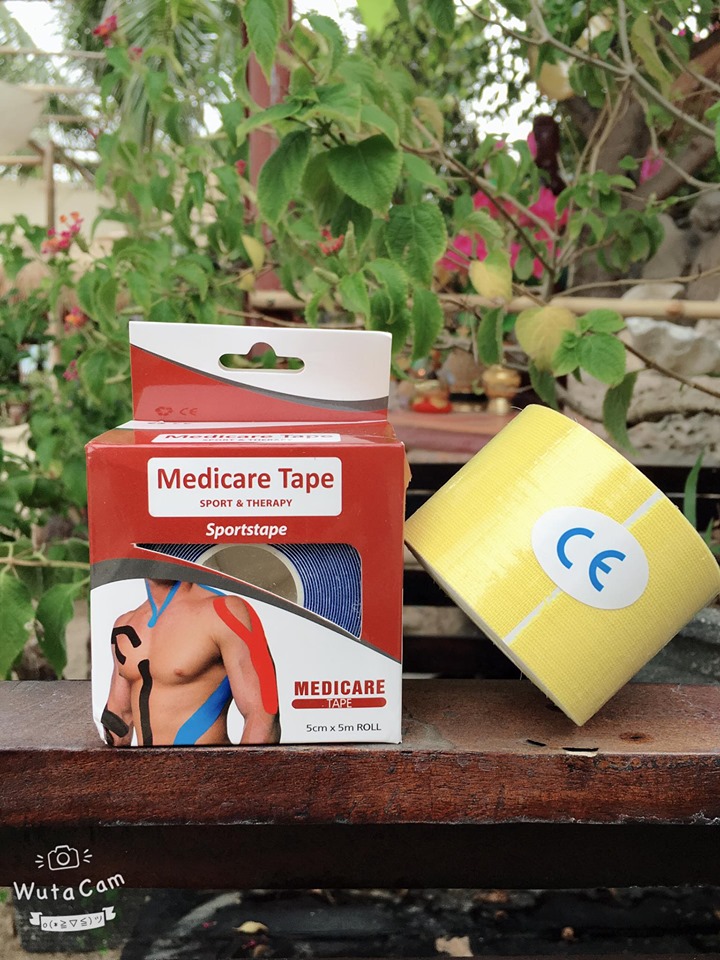 COMBO 2 Cuộn băng dán cơ kinesio logy , trợ cơ cực tốt