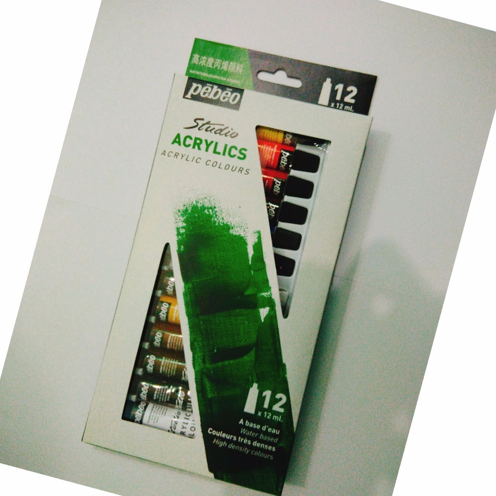 Màu Acrylic Pepeo 12 Màu Của Pháp