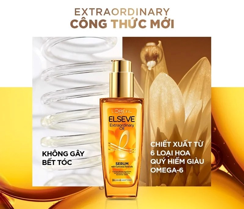 Dầu Dưỡng Tóc L'Oreal Elseve Extraordinary Oil Serum 100ml