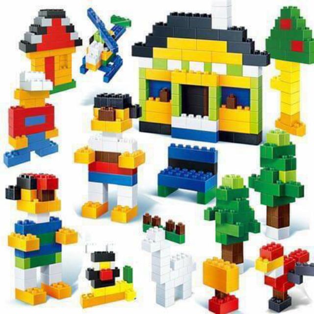 Bộ Đồ Chơi Xếp Hình Lego 1000pcs
