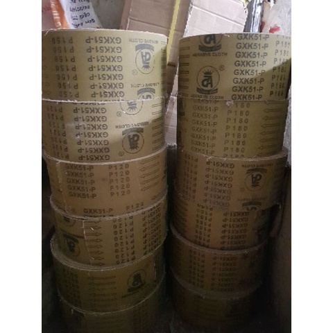 Giấy Nhám Giấy Giáp Lòng Vàng Cứng Các Cỡ Cát ( giá 1M )