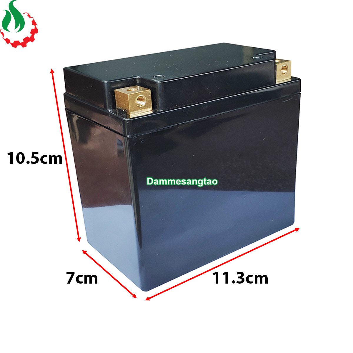 Vỏ bình acquy dùng pin 18650 32650
