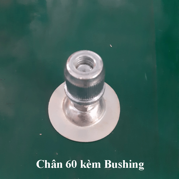 Chân tăng chỉnh kim loại phi 60