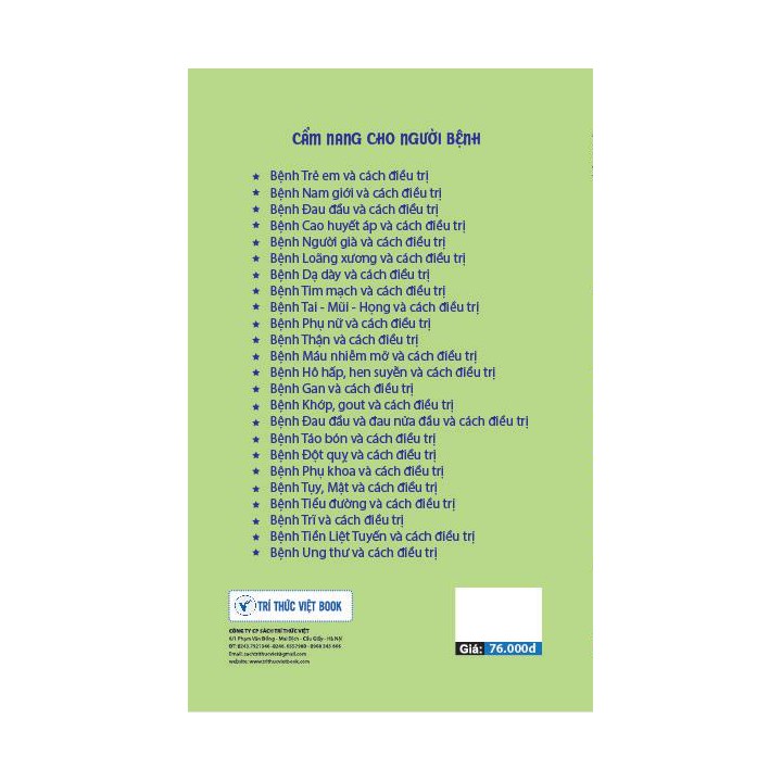 Sách - Bệnh khớp, gout và cách điều