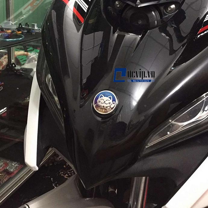 [HCM]Tem Titan Logo Mèo May Mắn Trang Trí Xe Máy MS1898