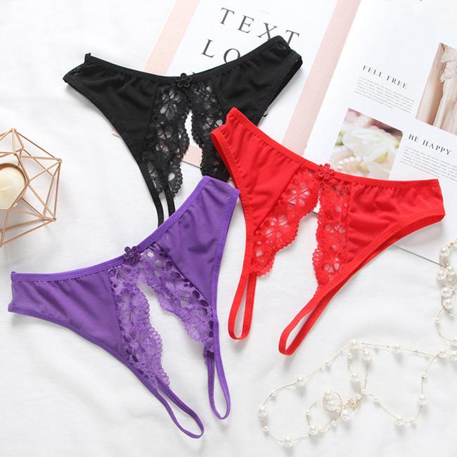 Quần Lót Lọt Khe Điệu Đà Hấp Dẫn (Màu đỏ)