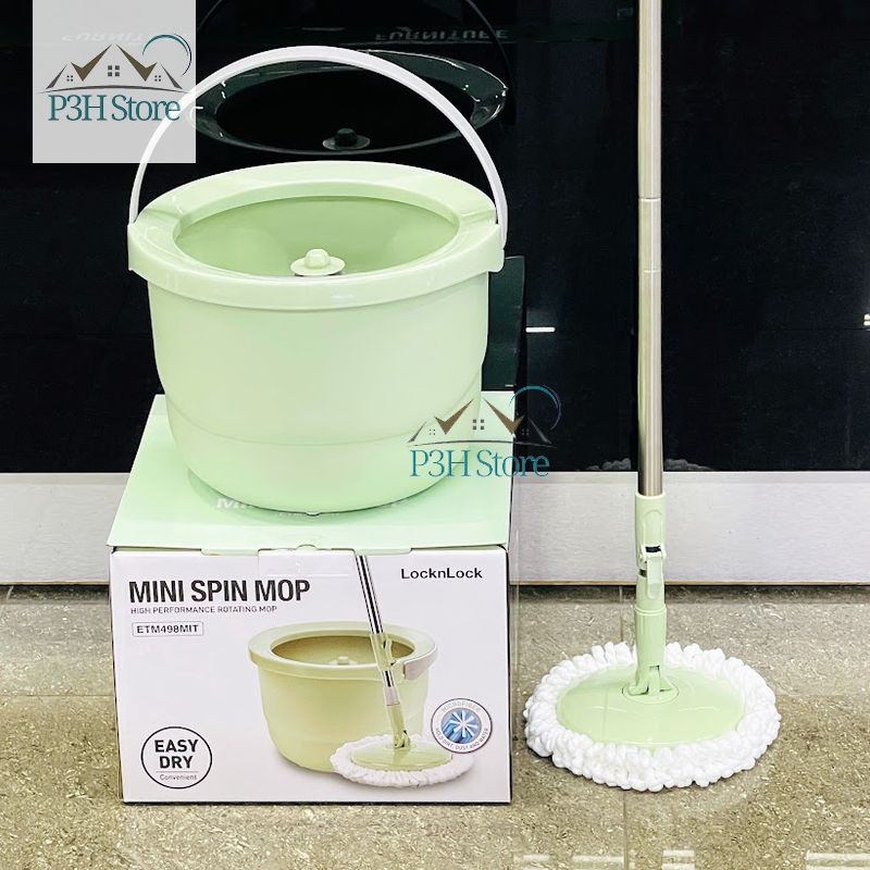 Bộ lau nhà Lock&Lock Mini Spin Mop nhỏ gọn ETM498