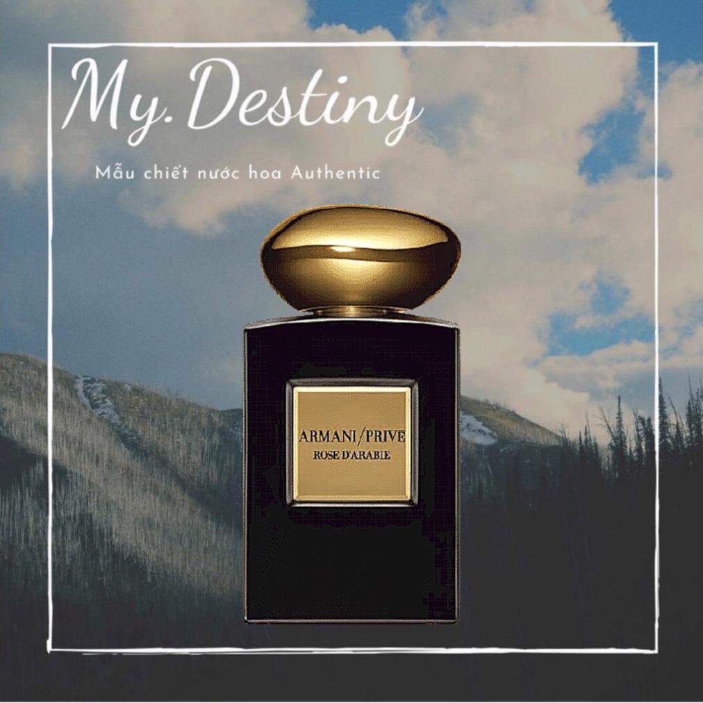 🖤 nước hoa dùng thử armani prive rose d'arabie edp test 10ml/20ml _mʏ.dᴇsᴛɪɴʏ