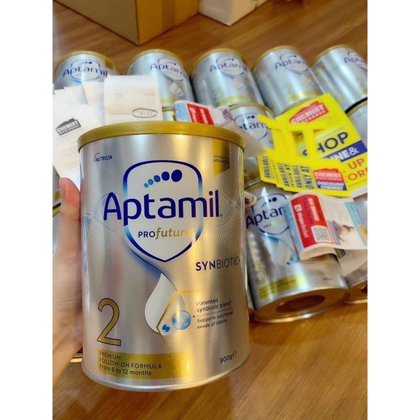 Sữa Aptamin Pro Úc 900gr số 1.2.3 ( Mau Moi)date t11/2023
