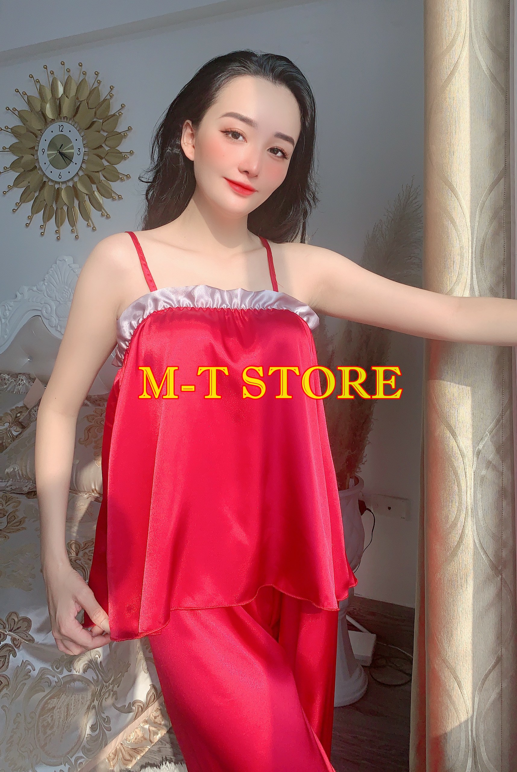 DƯỚI 60KG - ĐỒ MẶC NHÀ PHI LỤA KHÔNG MÚT KIỂU ĐƠN GIẢN DỄ THƯƠNG - BỘ PHI LỤA DÀI DÚNG BÈO