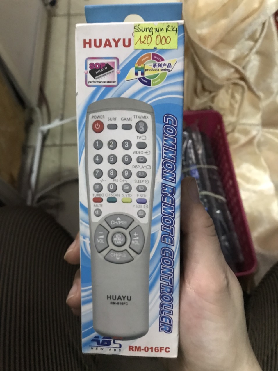 Remote Tivi SAMSUNG RM-016FC