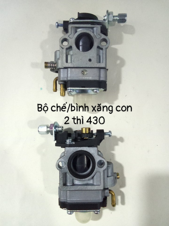 Bình xăng con / bộ chế hòa khí máy cắt cỏ 2 thì 430