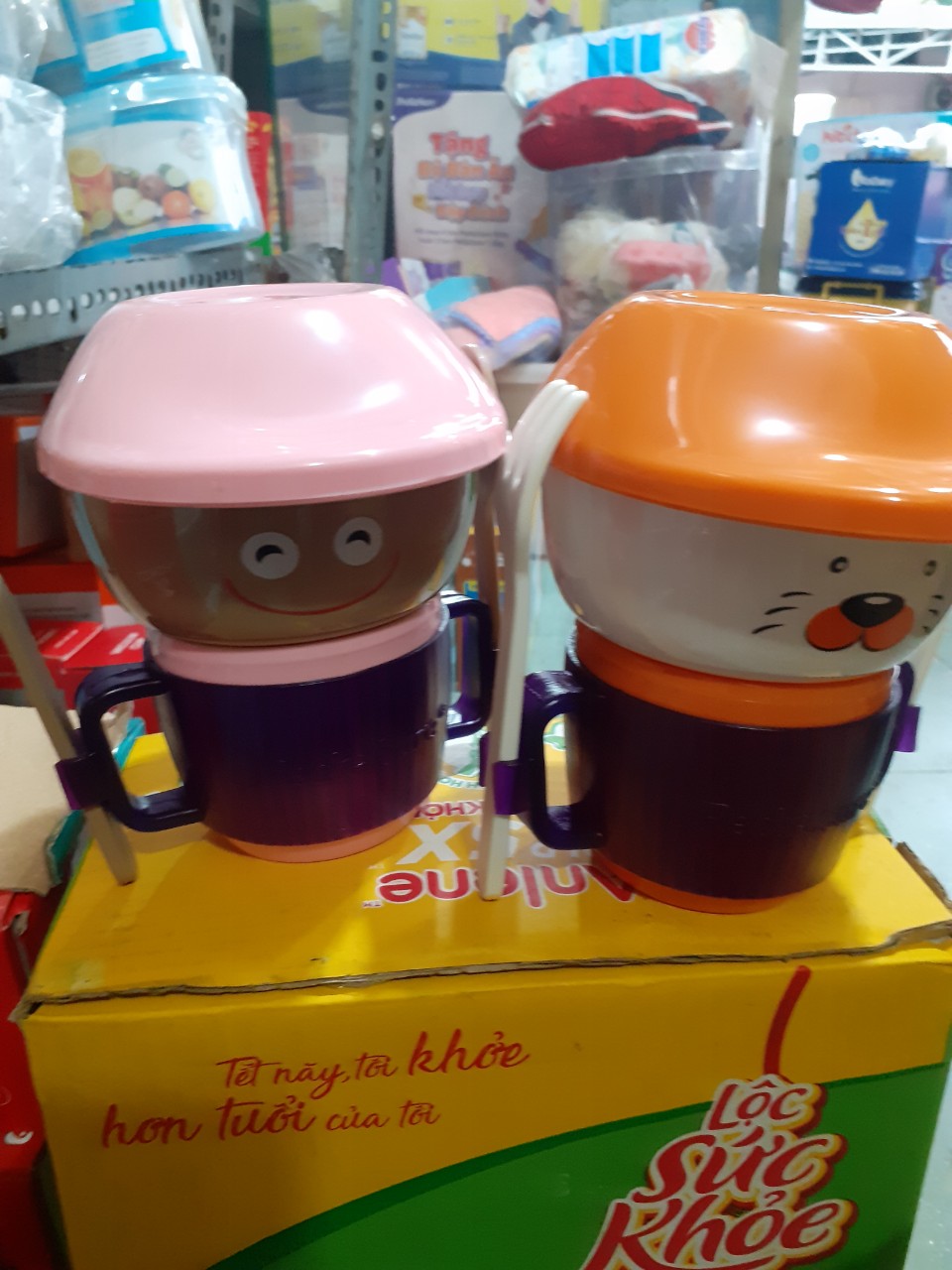 Bộ chén ăn dặm cho bé Quà tặng từ Pediasure