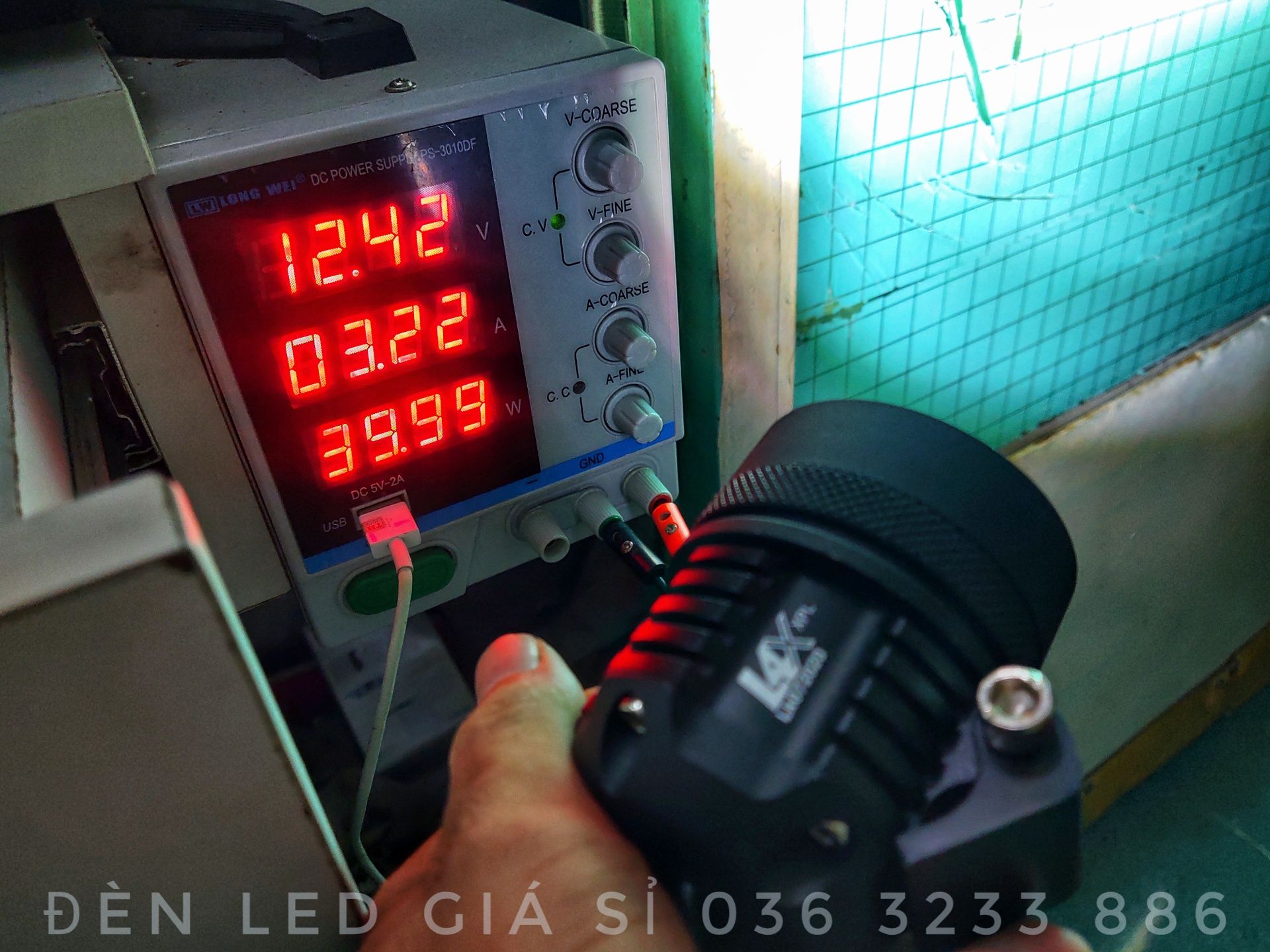 Đèn Trợ Sáng Dựng 40W XPL  2020