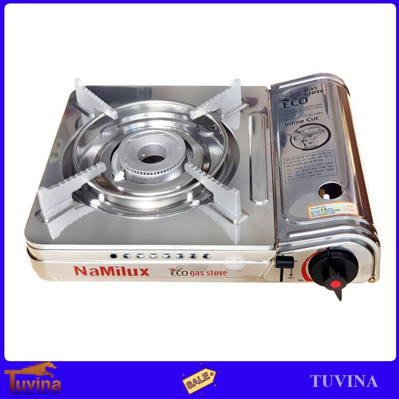 bếp ga mini inox namilux