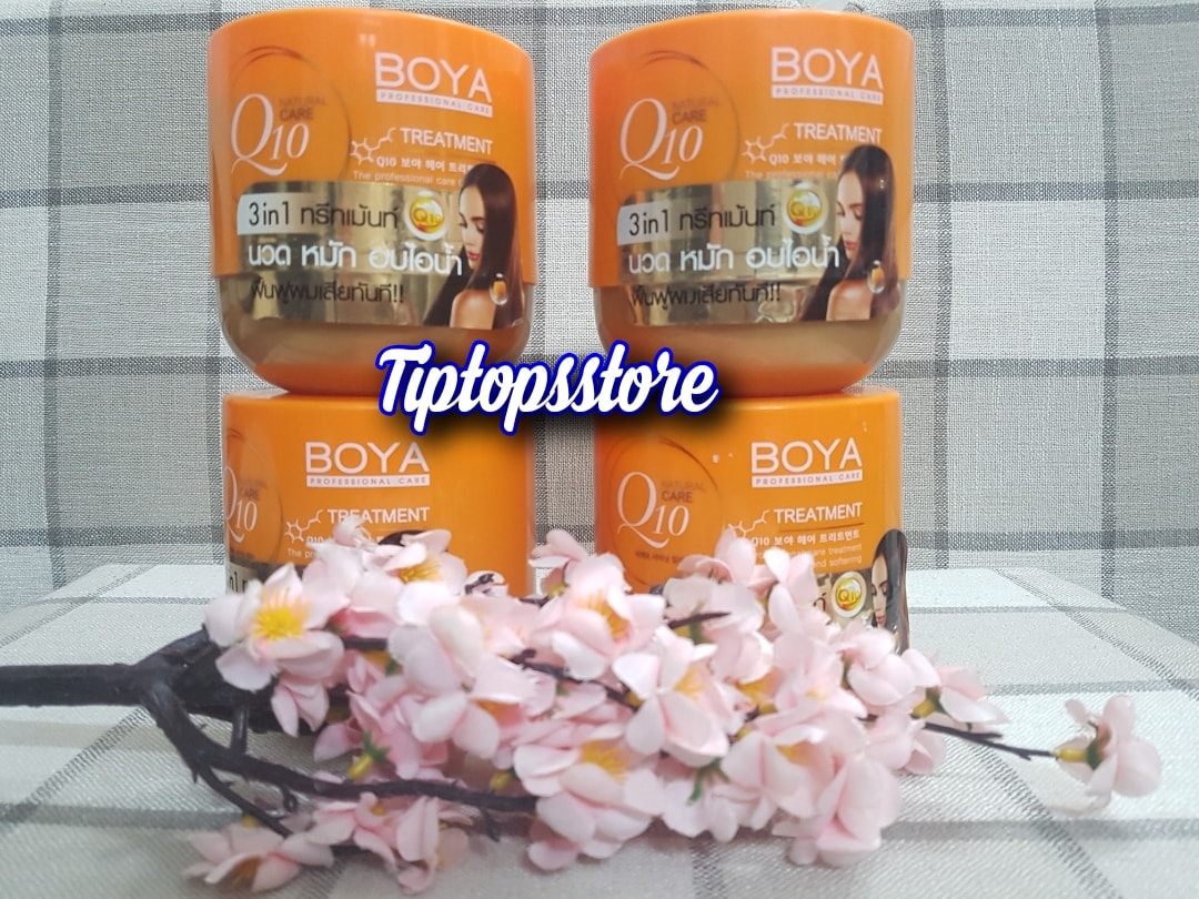 [HCM]KEM Ủ TÓC BOYA HAIR TREATMENT Q10 THÁI LAN (hủ 500ml)