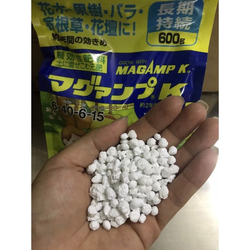 600g phân tan chậm MAGAMP K Nhật Bản (Phân Trắng Nhật).