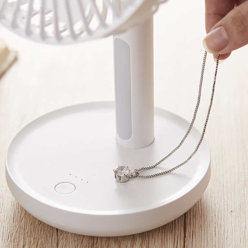 Quạt để bàn có đèn LED Drapow DF01 mini