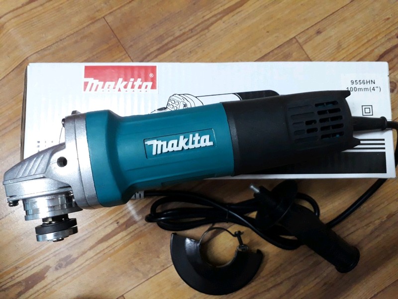 (ĐANG-SALE 50%)Máy mài cắt MAKITA lõi đồng công tắc đuôi - Máy mài cầm tay MAKITA,Máy Mài Makita Nhật Bản,Máy cắt cầm tay,Máy mài Makita 9556B Lõi đồng 100% công xuất lớn 840W.(BH 12T) Mega Big 5.0